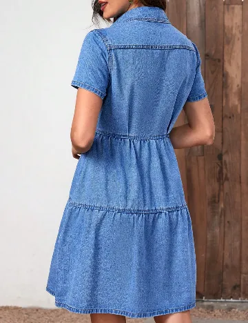 Rochie scurta SHEIN, albastru