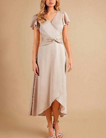 Rochie medie SHEIN, crem