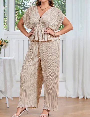 Compleu SHEIN CURVE, bej