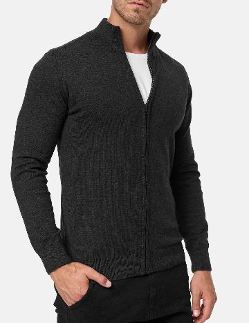 Bluza INDICODE, gri inchis