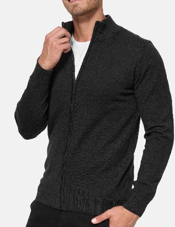 Bluza INDICODE, gri inchis