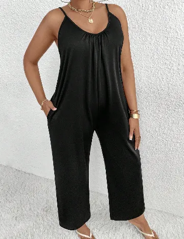 Salopeta SHEIN CURVE, negru