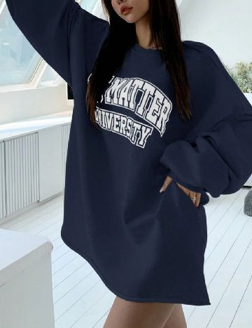 Rochie scurta Dazy, bleumarin