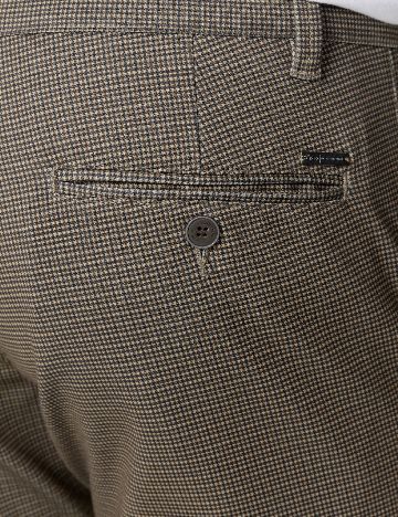 Pantaloni Jeff Urban Tailoring, maro