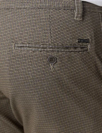 Pantaloni Jeff Urban Tailoring, maro