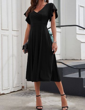 Rochie medie SHEIN, negru