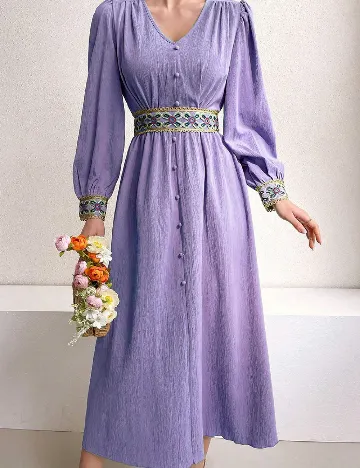 Rochie lunga SHEIN, mov