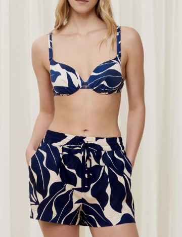 Sutien de baie Triumph, bleumarin