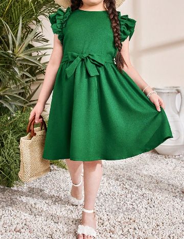 Rochie Shein Kids, verde