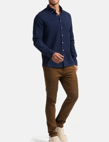 Camasa INDICODE, bleumarin