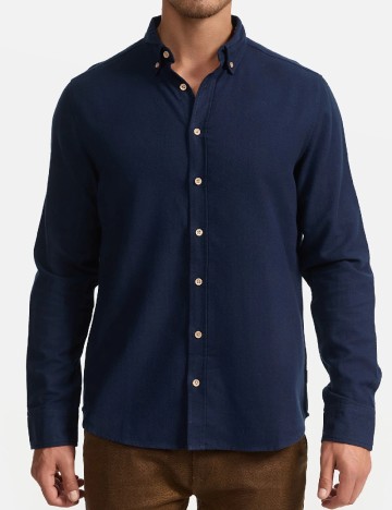 Camasa INDICODE, bleumarin