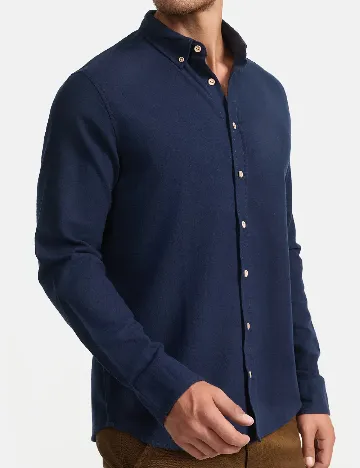 Camasa INDICODE, bleumarin