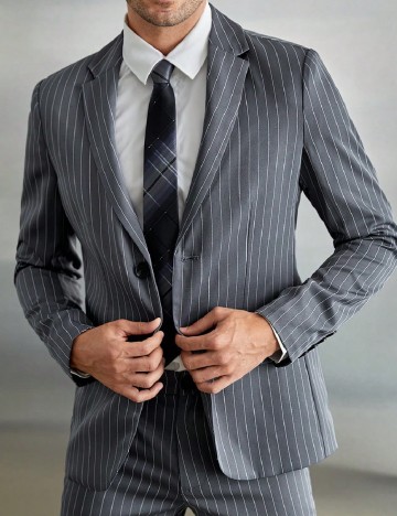 Sacou SHEIN, albastru