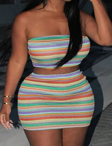 Compleu SHEIN CURVE, mix culori