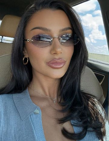 Ochelari de soare SHEIN, negru