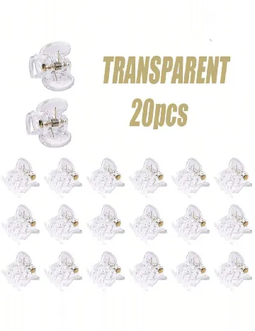 Set clame de par SHEIN, transparent