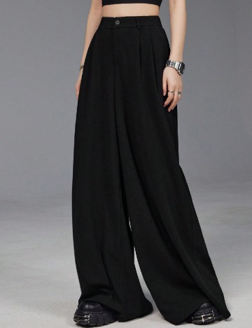 Pantaloni SHEIN, negru