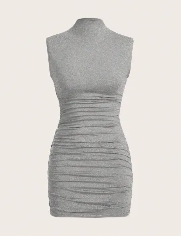 Rochie scurta SHEIN, gri