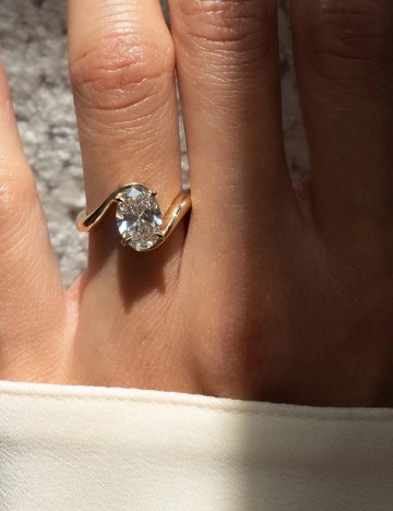 Inel, marimea 6 SHEIN, auriu