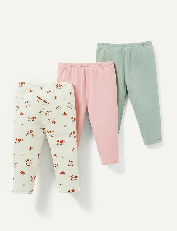 Set pantaloni CozyCub, mix culori