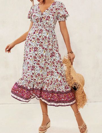 Rochie medie SHEIN, floral