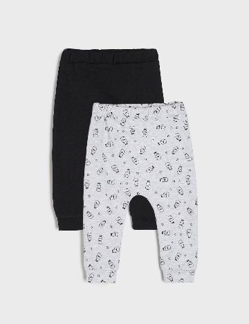 Set pantaloni 2 perechi Sinsay, negru/gri
