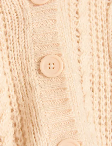 Cardigan Sinsay, crem