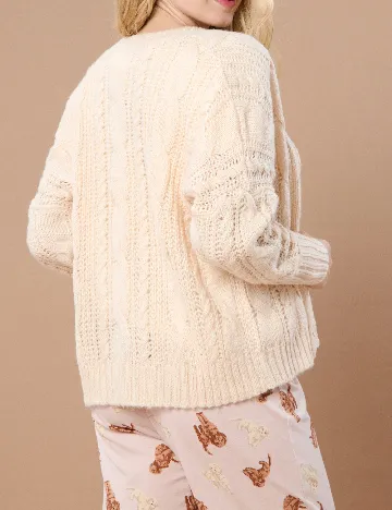 Cardigan Sinsay, crem