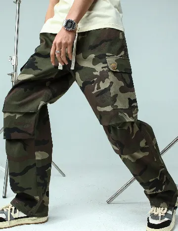 Pantaloni SHEIN, army