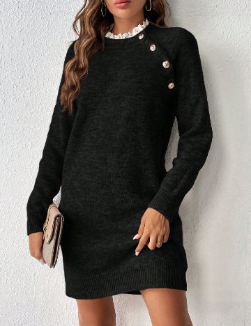 Rochie scurta SHEIN, negru