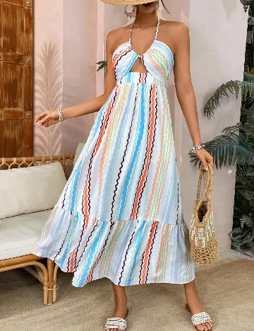 Rochie lunga SHEIN, mix culori