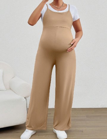 Salopeta SHEIN Maternity, maro