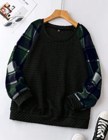 Bluza SHEIN CURVE, negru