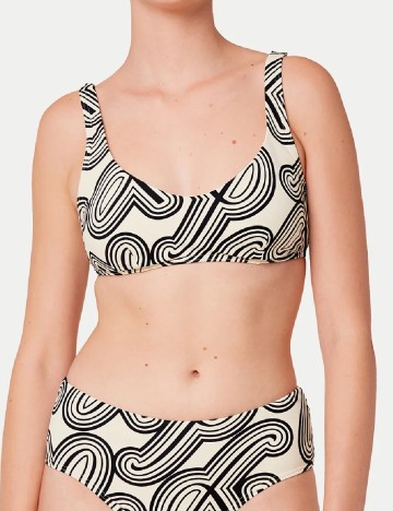 Sutien de baie Triumph, ecru