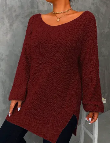 Pulover SHEIN CURVE, visiniu