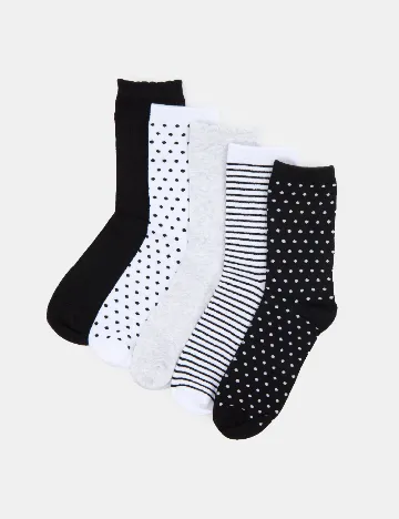 Set sosete 5 perechi Sinsay, mix culori