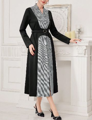 Rochie medie SHEIN, negru