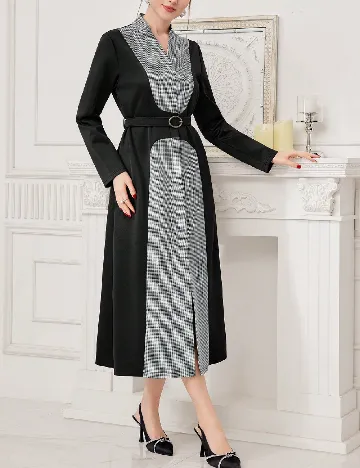 Rochie medie SHEIN, negru