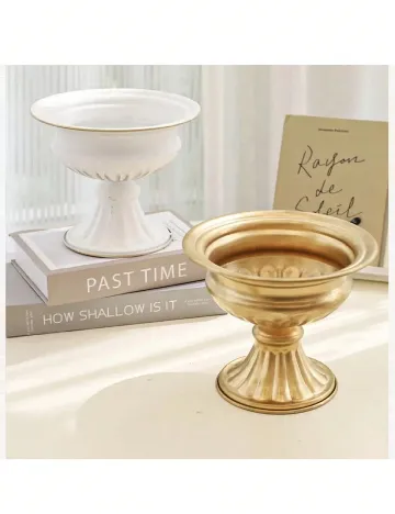 Vaza retro SHEIN, alb