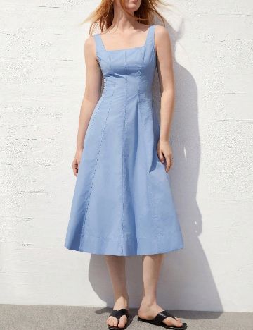 Rochie medie SHEIN, albastru