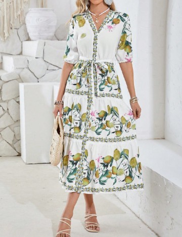 Rochie medie SHEIN, mix culori