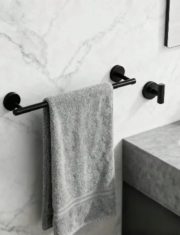 Suport pentru baie SHEIN, negru