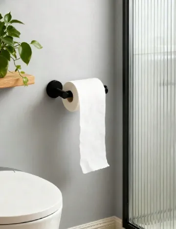 Suport pentru baie SHEIN, negru