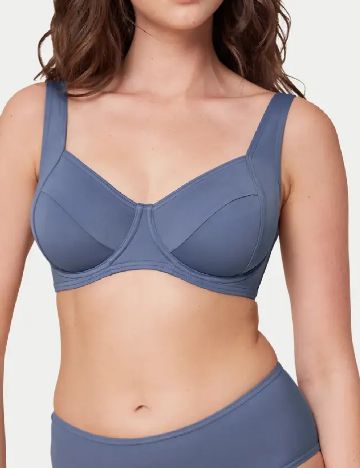 Sutien de baie Triumph, albastru