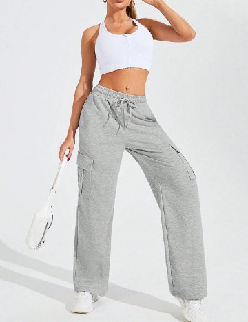 Pantaloni SHEIN, gri