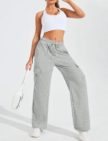 Pantaloni SHEIN, gri