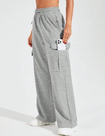 Pantaloni SHEIN, gri