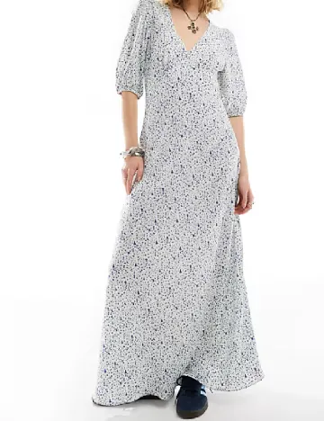 Rochie lunga ASOS, alb