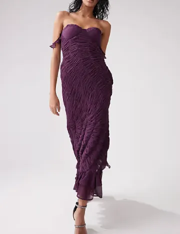 Rochie medie ASOS, mov