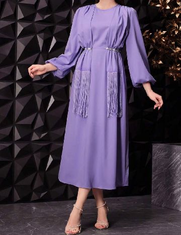 Rochie medie SHEIN, mov